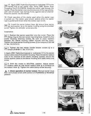 1991 Johnson/Evinrude Models "EI" 40 thru 55 Service Manual, Page 255