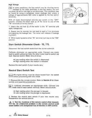 1991 Johnson/Evinrude Models "EI" 40 thru 55 Service Manual, Page 270