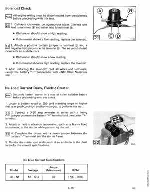 1991 Johnson/Evinrude Models "EI" 40 thru 55 Service Manual, Page 271
