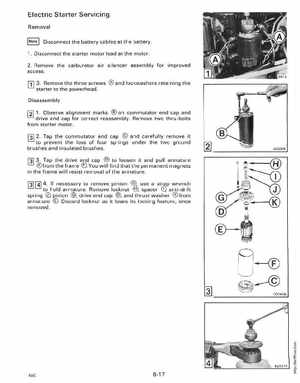 1991 Johnson/Evinrude Models "EI" 40 thru 55 Service Manual, Page 272