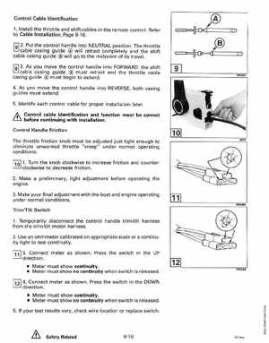 1991 Johnson/Evinrude Models "EI" 40 thru 55 Service Manual, Page 291
