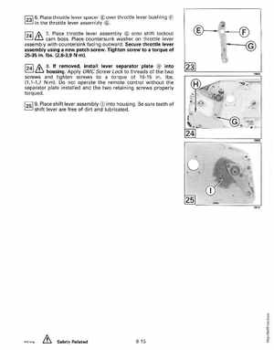 1991 Johnson/Evinrude Models "EI" 40 thru 55 Service Manual, Page 296
