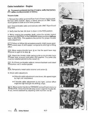 1991 Johnson/Evinrude Models "EI" 40 thru 55 Service Manual, Page 302