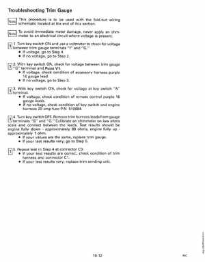1991 Johnson/Evinrude Models "EI" 40 thru 55 Service Manual, Page 317