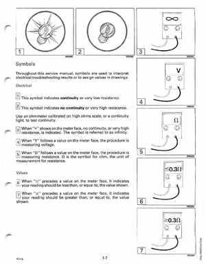 1992 Johnson/Evinrude EN 2.3 thru 8 outboards Service Manual, Page 13