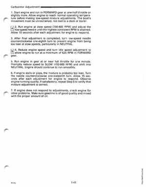 1992 Johnson/Evinrude EN 2.3 thru 8 outboards Service Manual, Page 47