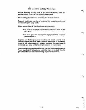 1992 Johnson/Evinrude EN 2.3 thru 8 outboards Service Manual, Page 238