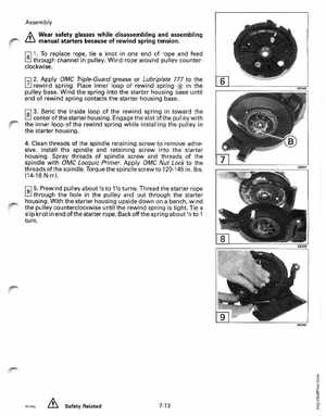 1992 Johnson/Evinrude EN 2.3 thru 8 outboards Service Manual, Page 249