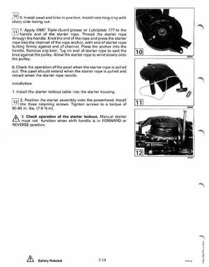 1992 Johnson/Evinrude EN 2.3 thru 8 outboards Service Manual, Page 250