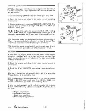1992 Johnson Evinrude "EN" 40 thru 55 Service Manual, P/N 508143, Page 45