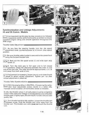 1992 Johnson Evinrude "EN" 40 thru 55 Service Manual, P/N 508143, Page 48