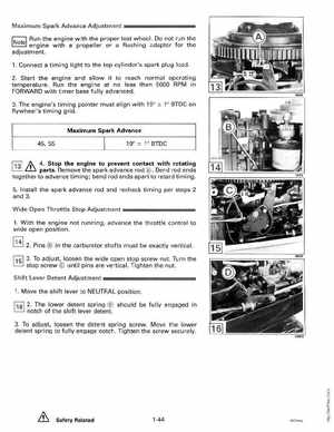 1992 Johnson Evinrude "EN" 40 thru 55 Service Manual, P/N 508143, Page 50