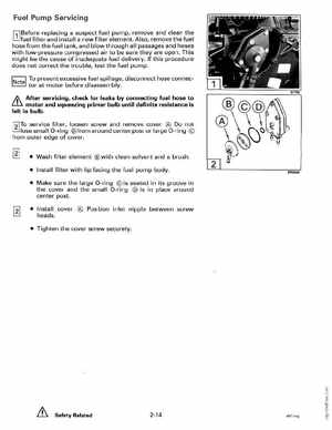 1992 Johnson Evinrude "EN" 40 thru 55 Service Manual, P/N 508143, Page 70