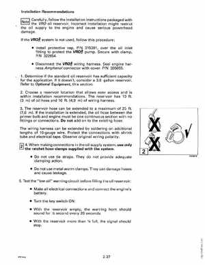 1992 Johnson Evinrude "EN" 40 thru 55 Service Manual, P/N 508143, Page 83