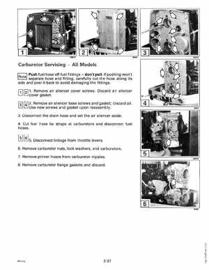 1992 Johnson Evinrude "EN" 40 thru 55 Service Manual, P/N 508143, Page 93