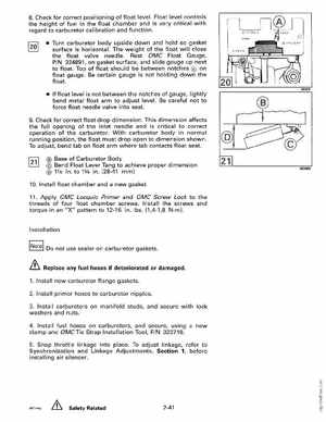 1992 Johnson Evinrude "EN" 40 thru 55 Service Manual, P/N 508143, Page 97