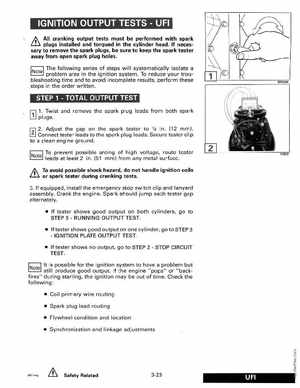 1992 Johnson Evinrude "EN" 40 thru 55 Service Manual, P/N 508143, Page 125