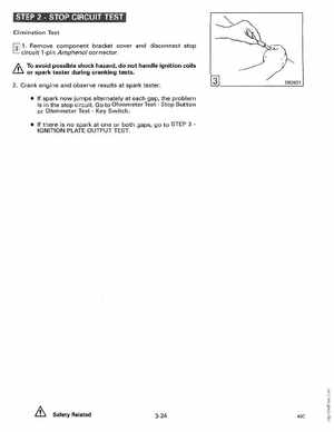 1992 Johnson Evinrude "EN" 40 thru 55 Service Manual, P/N 508143, Page 126
