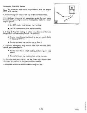 1992 Johnson Evinrude "EN" 40 thru 55 Service Manual, P/N 508143, Page 128