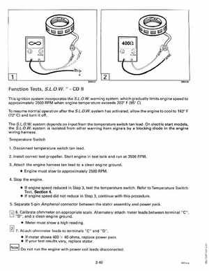 1992 Johnson Evinrude "EN" 40 thru 55 Service Manual, P/N 508143, Page 142