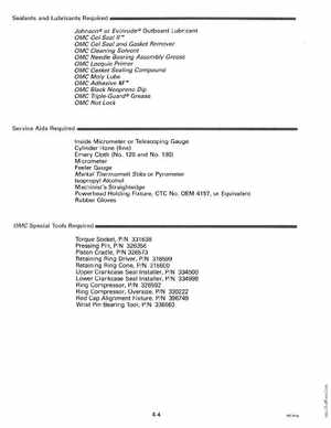 1992 Johnson Evinrude "EN" 40 thru 55 Service Manual, P/N 508143, Page 146