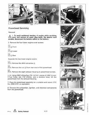 1992 Johnson Evinrude "EN" 40 thru 55 Service Manual, P/N 508143, Page 153