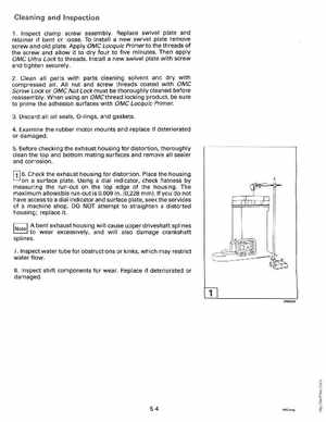1992 Johnson Evinrude "EN" 40 thru 55 Service Manual, P/N 508143, Page 179