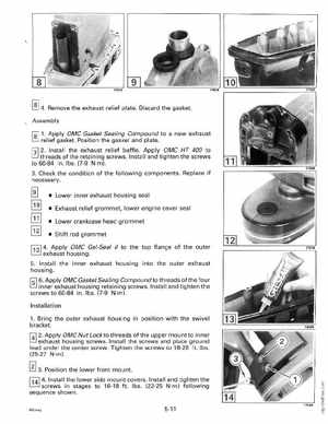 1992 Johnson Evinrude "EN" 40 thru 55 Service Manual, P/N 508143, Page 186