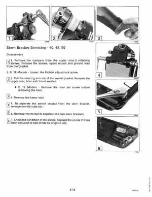 1992 Johnson Evinrude "EN" 40 thru 55 Service Manual, P/N 508143, Page 187