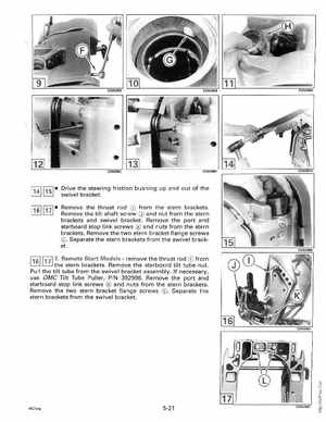 1992 Johnson Evinrude "EN" 40 thru 55 Service Manual, P/N 508143, Page 196
