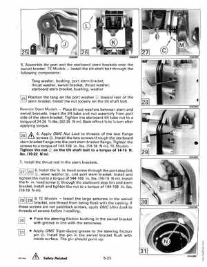 1992 Johnson Evinrude "EN" 40 thru 55 Service Manual, P/N 508143, Page 198