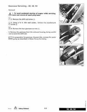 1992 Johnson Evinrude "EN" 40 thru 55 Service Manual, P/N 508143, Page 209