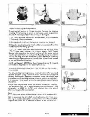 1992 Johnson Evinrude "EN" 40 thru 55 Service Manual, P/N 508143, Page 215