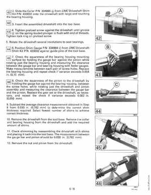 1992 Johnson Evinrude "EN" 40 thru 55 Service Manual, P/N 508143, Page 216