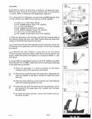 1992 Johnson Evinrude "EN" 40 thru 55 Service Manual, P/N 508143, Page 217