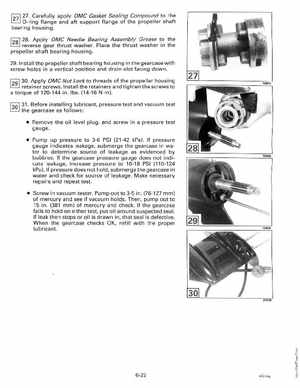 1992 Johnson Evinrude "EN" 40 thru 55 Service Manual, P/N 508143, Page 222
