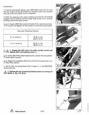 1992 Johnson Evinrude "EN" 40 thru 55 Service Manual, P/N 508143, Page 224