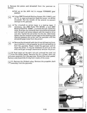 1992 Johnson Evinrude "EN" 40 thru 55 Service Manual, P/N 508143, Page 229