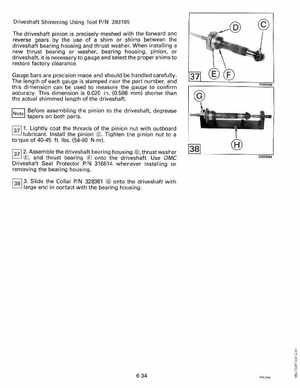 1992 Johnson Evinrude "EN" 40 thru 55 Service Manual, P/N 508143, Page 234