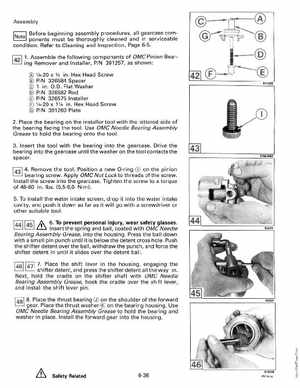 1992 Johnson Evinrude "EN" 40 thru 55 Service Manual, P/N 508143, Page 236