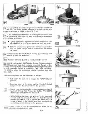 1992 Johnson Evinrude "EN" 40 thru 55 Service Manual, P/N 508143, Page 238