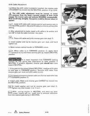 1992 Johnson Evinrude "EN" 40 thru 55 Service Manual, P/N 508143, Page 255