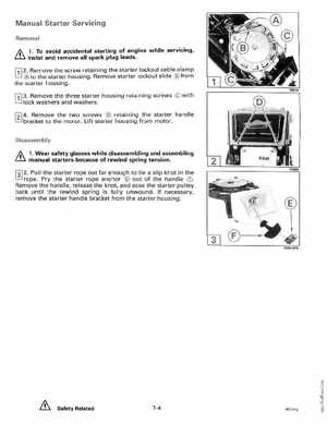 1992 Johnson Evinrude "EN" 40 thru 55 Service Manual, P/N 508143, Page 261