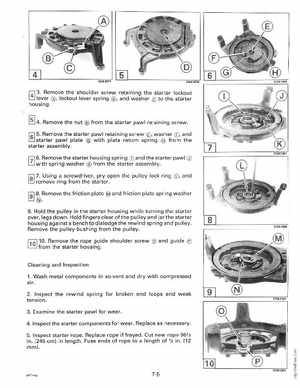 1992 Johnson Evinrude "EN" 40 thru 55 Service Manual, P/N 508143, Page 262