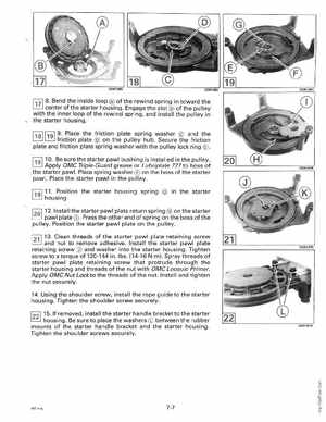 1992 Johnson Evinrude "EN" 40 thru 55 Service Manual, P/N 508143, Page 264