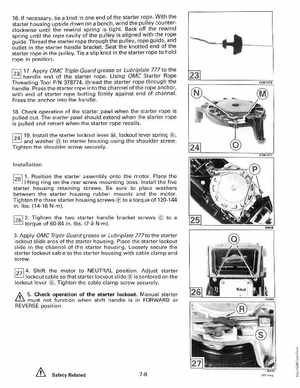 1992 Johnson Evinrude "EN" 40 thru 55 Service Manual, P/N 508143, Page 265