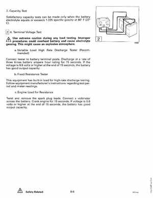 1992 Johnson Evinrude "EN" 40 thru 55 Service Manual, P/N 508143, Page 271