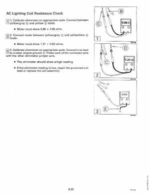 1992 Johnson Evinrude "EN" 40 thru 55 Service Manual, P/N 508143, Page 291