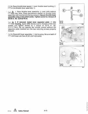 1992 Johnson Evinrude "EN" 40 thru 55 Service Manual, P/N 508143, Page 306