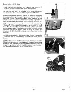 1992 Johnson Evinrude "EN" 40 thru 55 Service Manual, P/N 508143, Page 319